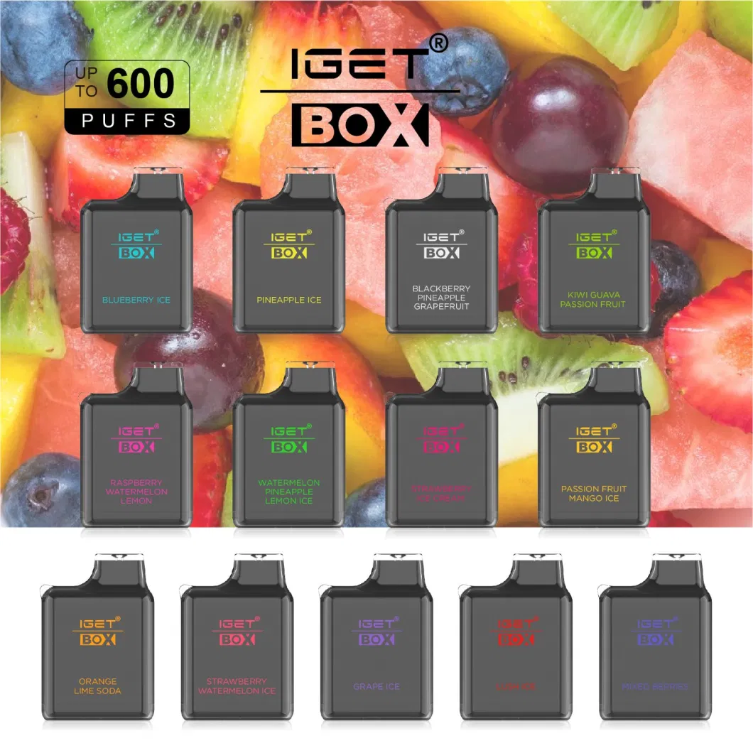 Australia/USA/UK/India Hot-Selling Disposable Vape Pens Iget Legend for Better Experience Vaping