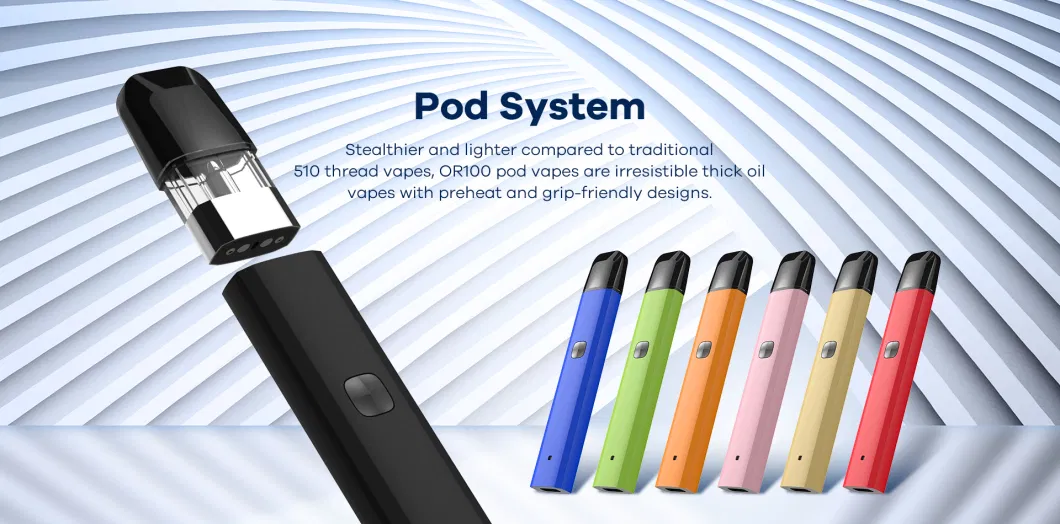 The Best Popular 1ml Vape Pod Vaporizer Pen Disposable E CIGS