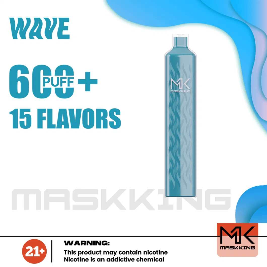 Original Wholesale L Vape 600 Puff Bars E-Cigarette Best Disposable Vaporizer Wave