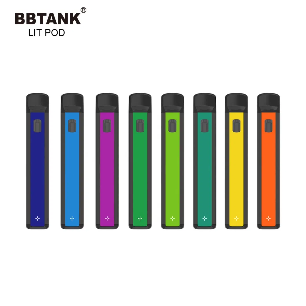 Bbtank in Pod 2ml Disposable Oil Vaporizer Preheat Vape Pen 2g Rechargeable Vapes 2ml Vape Starter Kit