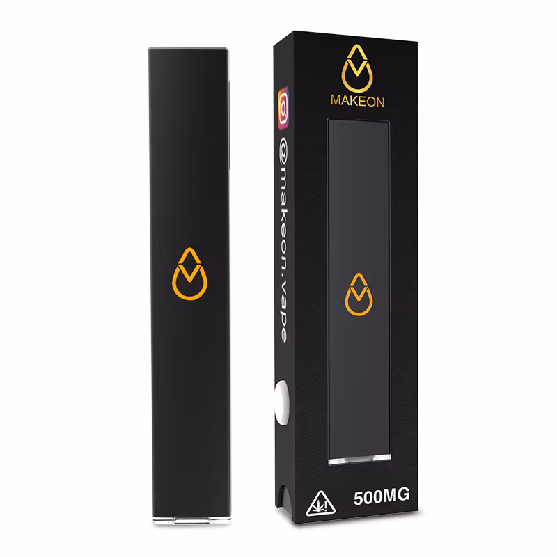 Custom E-Cigarette Bag &amp; Box for Thick Oil Pods 510 Cartridges Box Disposable Vape Pen Packaging Display Box