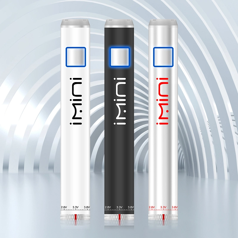 Wholesale Imini Twist Preheat 650mAh Battery Voltage Adjustable USB Charger 510 Thread Vaporizer Vape Pen Battery