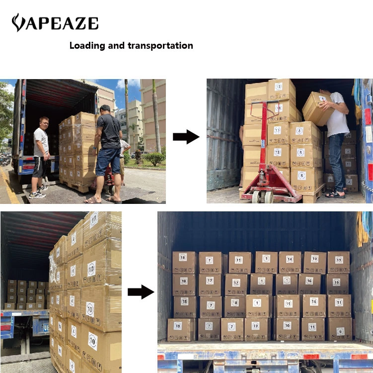 Vapeaze Manufacture Atomizer 20flavors Nicotine Free 2ml Oil 600 Puff Mini Pod Disposable Vape Tpd Certificate Crystal E Cigarette Customize Vaporizer