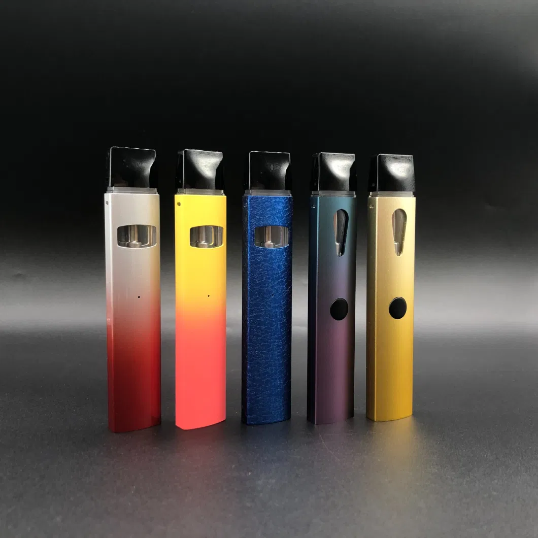 Custom 1ml 2ml Type C Empty Vaporizer Pen Dabwoods Packwoods Runtz Packs Rechargeable Full Ceramic Coil Preheat Vape Disposable