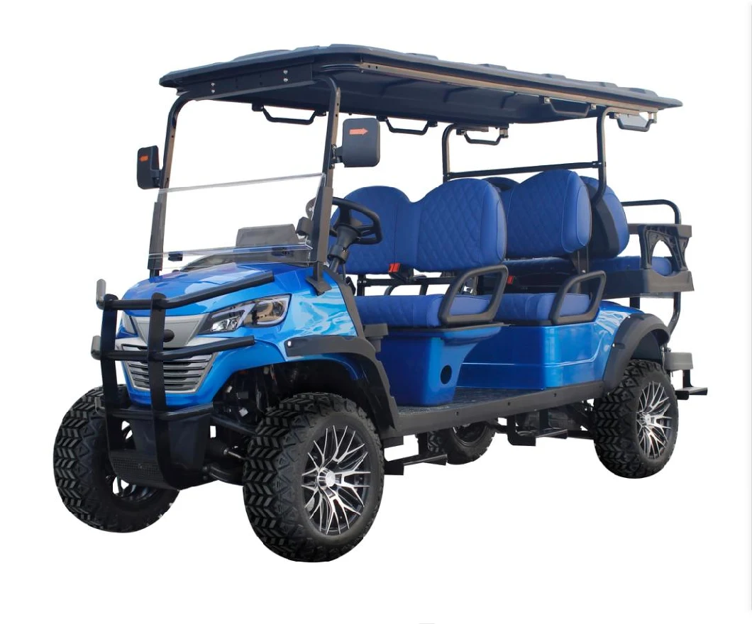 New Design Factory Wholesale Price CE Approved Adult Lead Acid Battery Operated Electric Sightseeing Club Car and Mini Golf Car with 60V4000W Motor