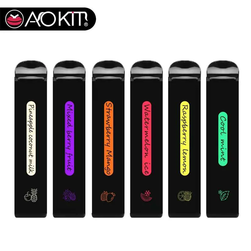 E-Cigar Aokit Mc 5000 Puff Disposable Electronic Cigarette Wholesale Vaporizer Pot OEM/ODM 2023 New Rechargeable Vape Original Factory