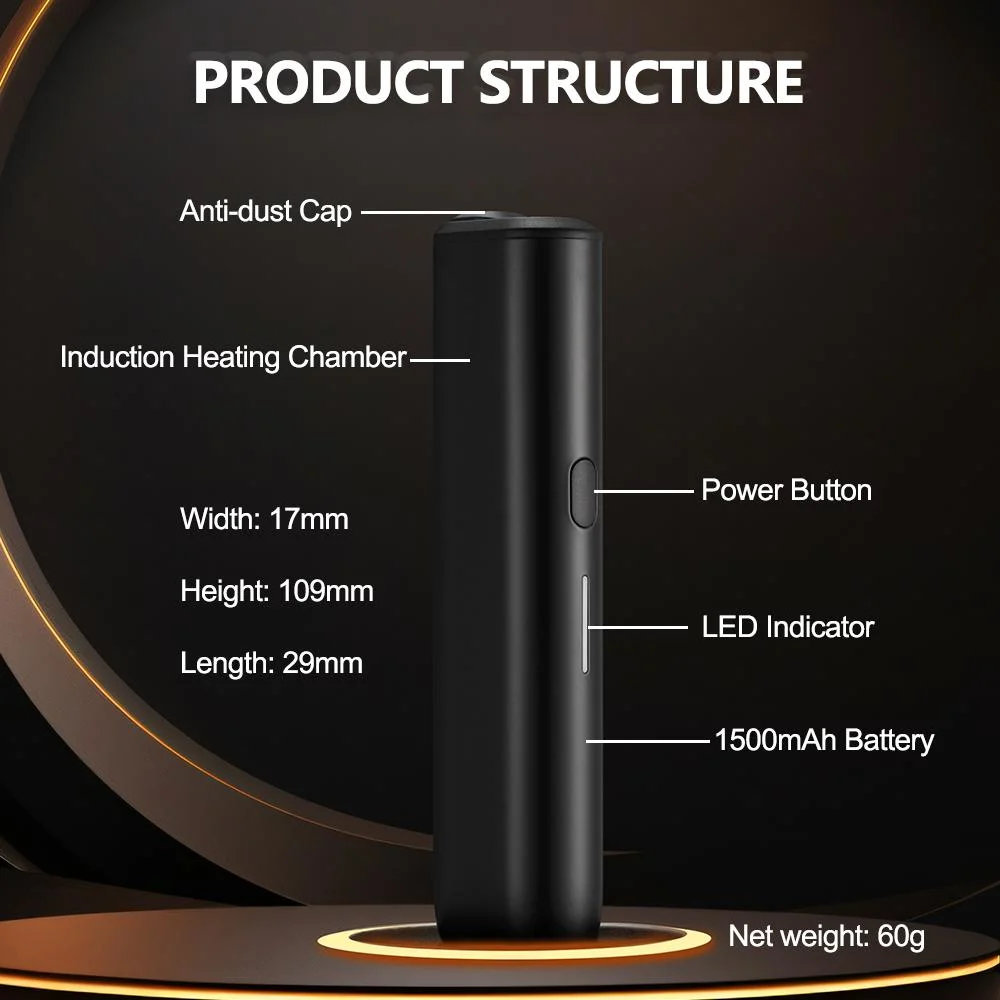 Hitaste E5 Induction Heating Not Burn Device with Factory Price