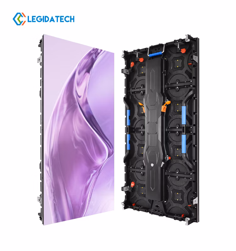 Legidatech LED Front Rear Maintenance Never Go Black Outdoor LED Display P3 Indoor Rental Screen