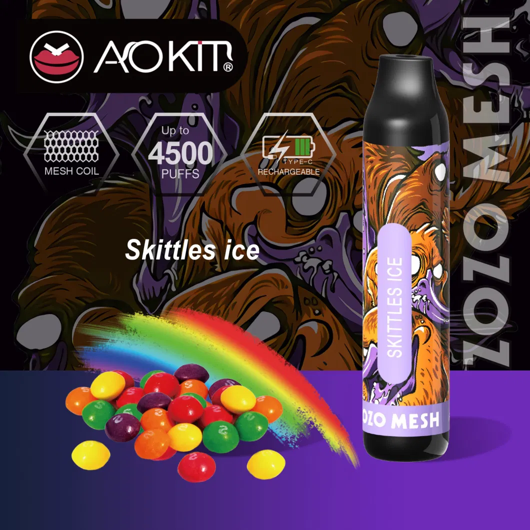 Aokit Mehs 4500 Puff Disposable Vape Pen Wholesale Atomizer Pot Hot Sell Rechargeable Vape Made in China Vaper Pot Original Factory