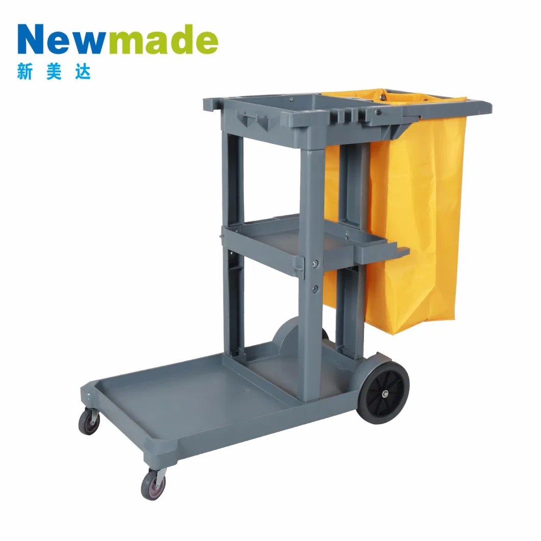 Janitor Cart, Cleaning Trolley Cart, Service Cart