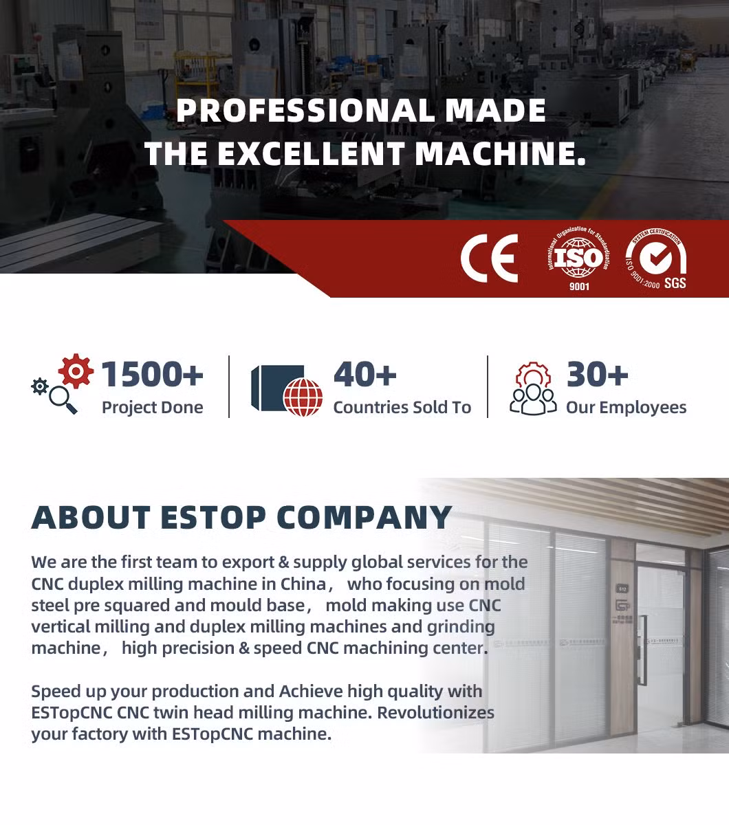 Factory Manufacturer High-Frequency Horizontal Five-Axis Machining Center