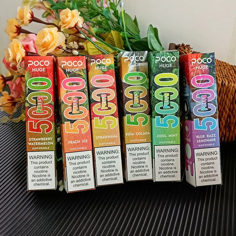 Poco Huge 5000 Puffs Bar Disposable Vape Near Me Us Disposable Pod Vape