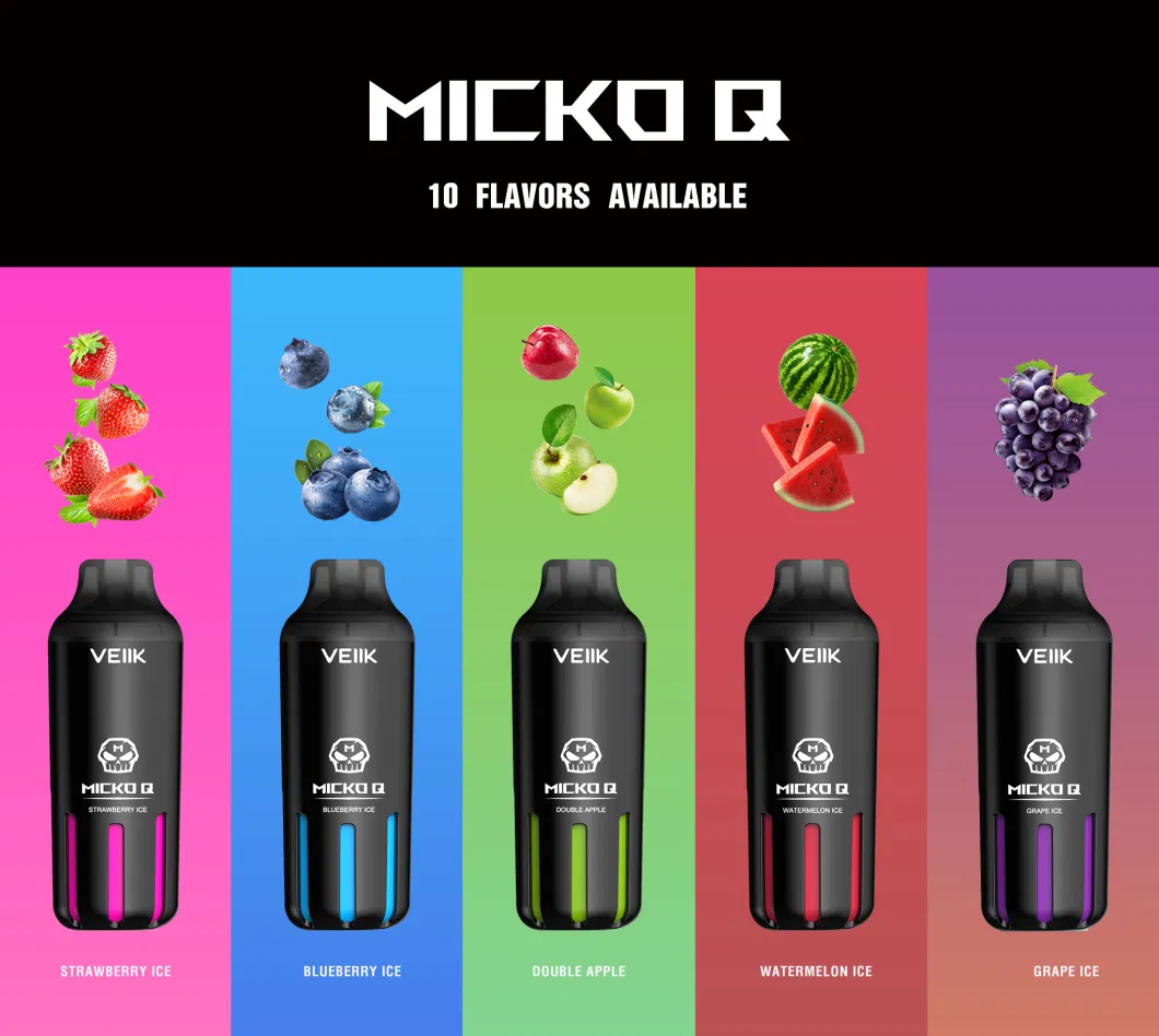 Original Disposable Vape Veiik Micko Q 5500puffs Vaporizer for Wholesale