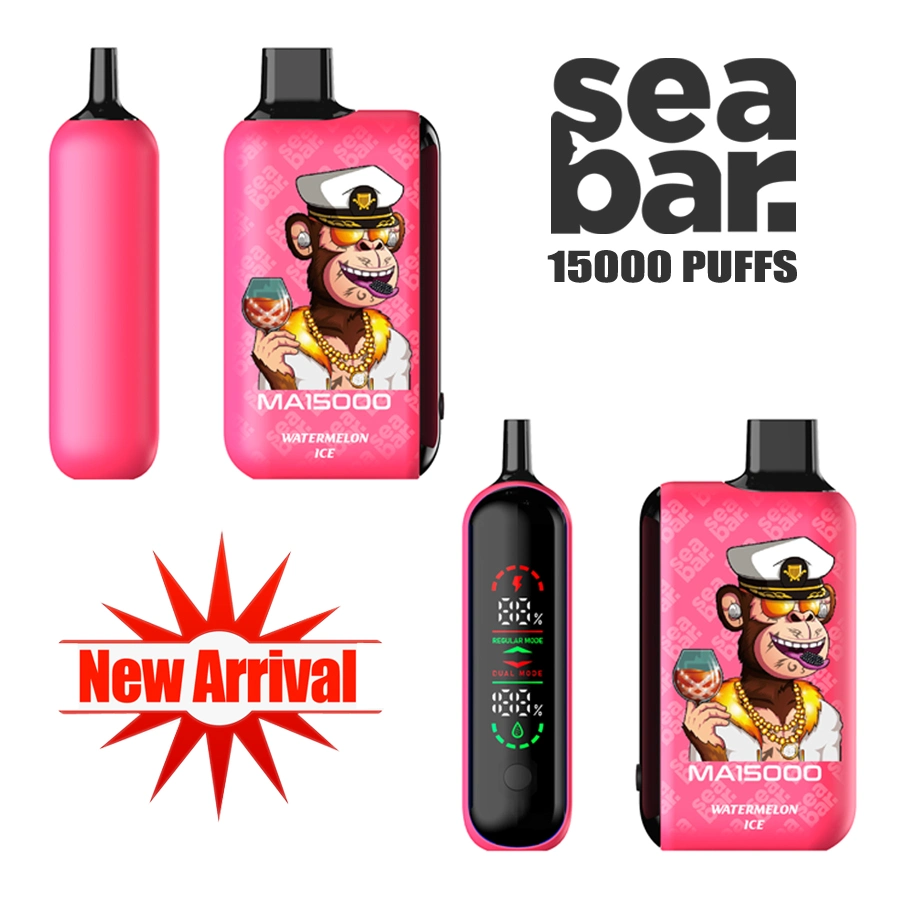 Seabar 15000puffs Vape Shops Near Me Best Disposable Vape 2024 LED Puff