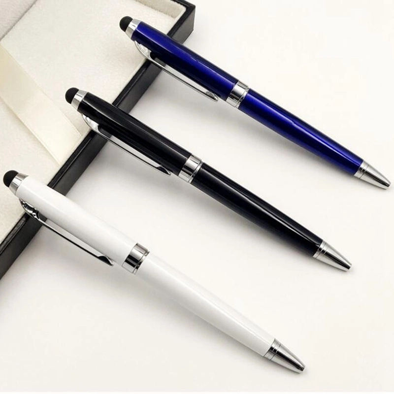 Quality Upmarket Metal Promotion Logo Branded Stylus Ballpoint Ball Point Ink Pen