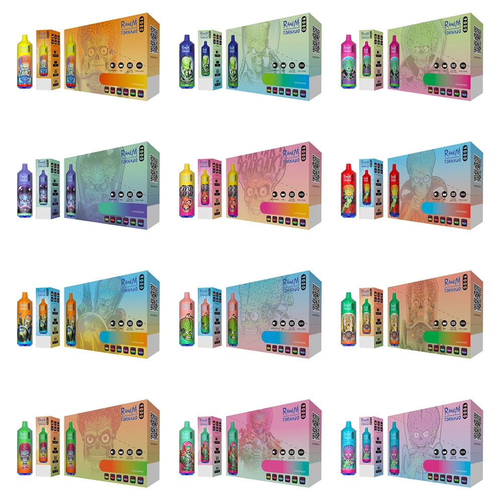 Hot Disposable Vape Puff Bar Randm Tornado 9000 7000 Wholesale I Vape