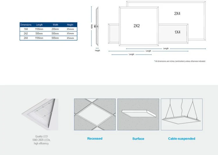 Price Factory Panel LED 600*600 48W Light