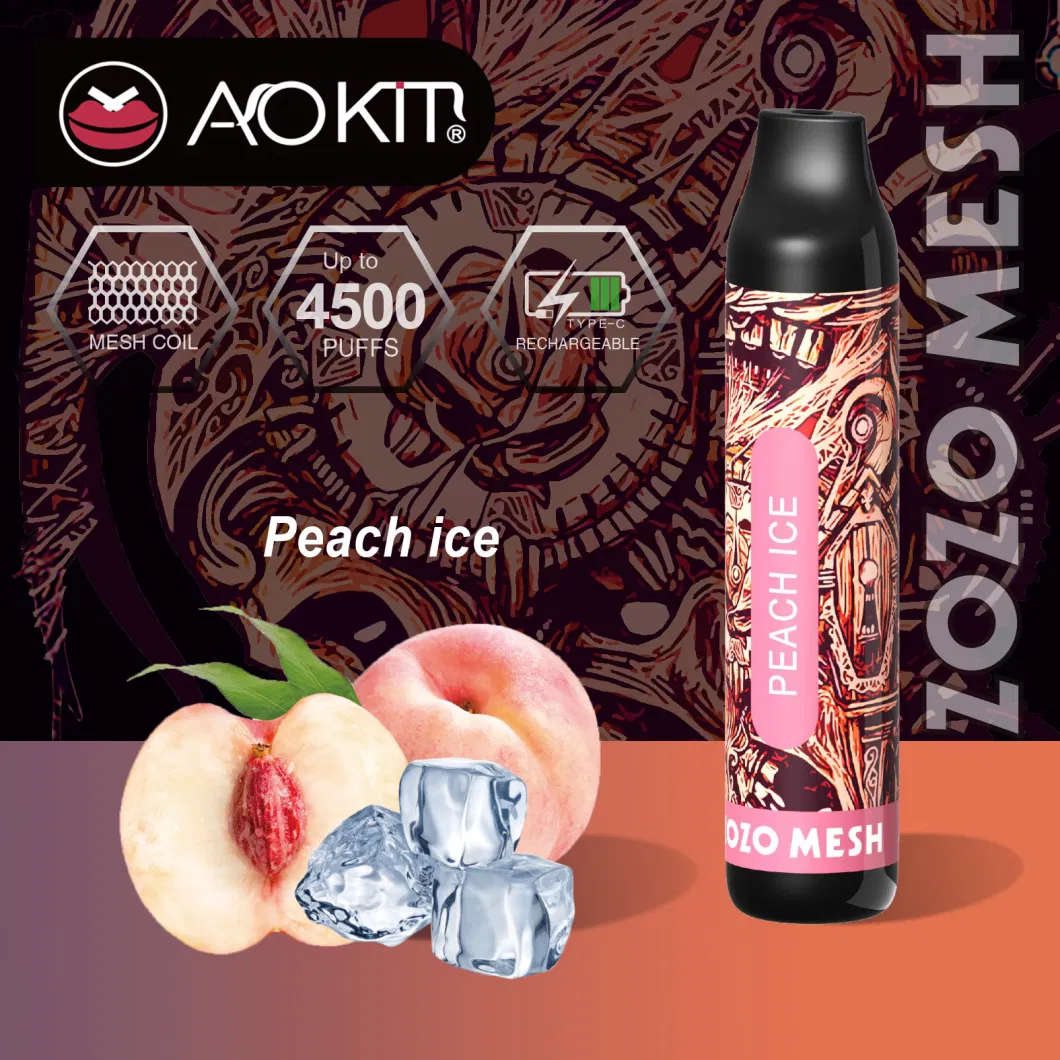 Aokit Mehs 4500 Puff Mini E-Cigarette OEM/ODM Disposable Vape Pen Wholesale Atomizer Pot Hot Sell Rechargeable Vape Made in China Vaper Pot Original Factory