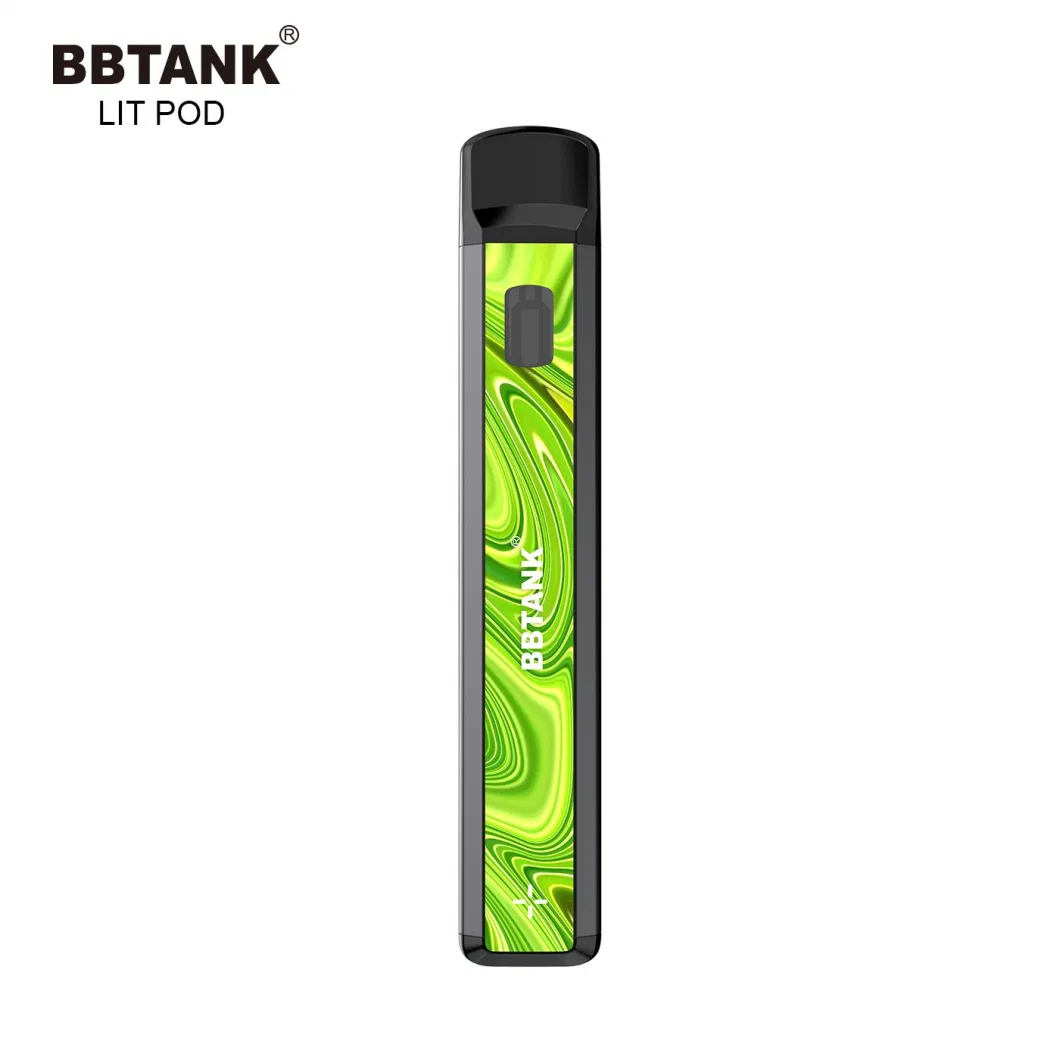 Bbtank in Pod 2ml Disposable Oil Vaporizer Preheat Vape Pen 2g Rechargeable Vapes 2ml Vape Starter Kit