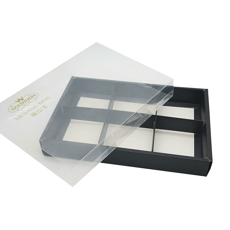 Factory Custom Sliding Moon Cake Packaging Box with Divider