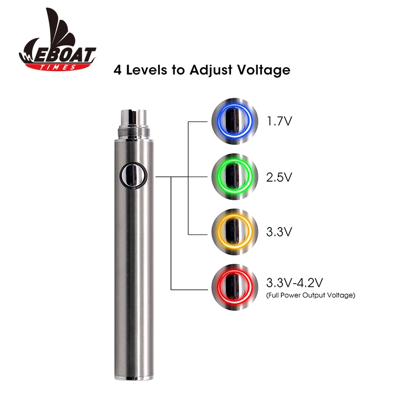 Dual Charging Options 400mAh 650mAh Vaporizer Vape Pen Battery