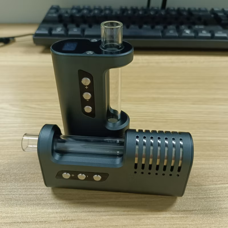 Wholesale Portable Best vaporizer Combo Personal Hidden Grinder Portable Kit for Dry Herb Wax Vaporizer