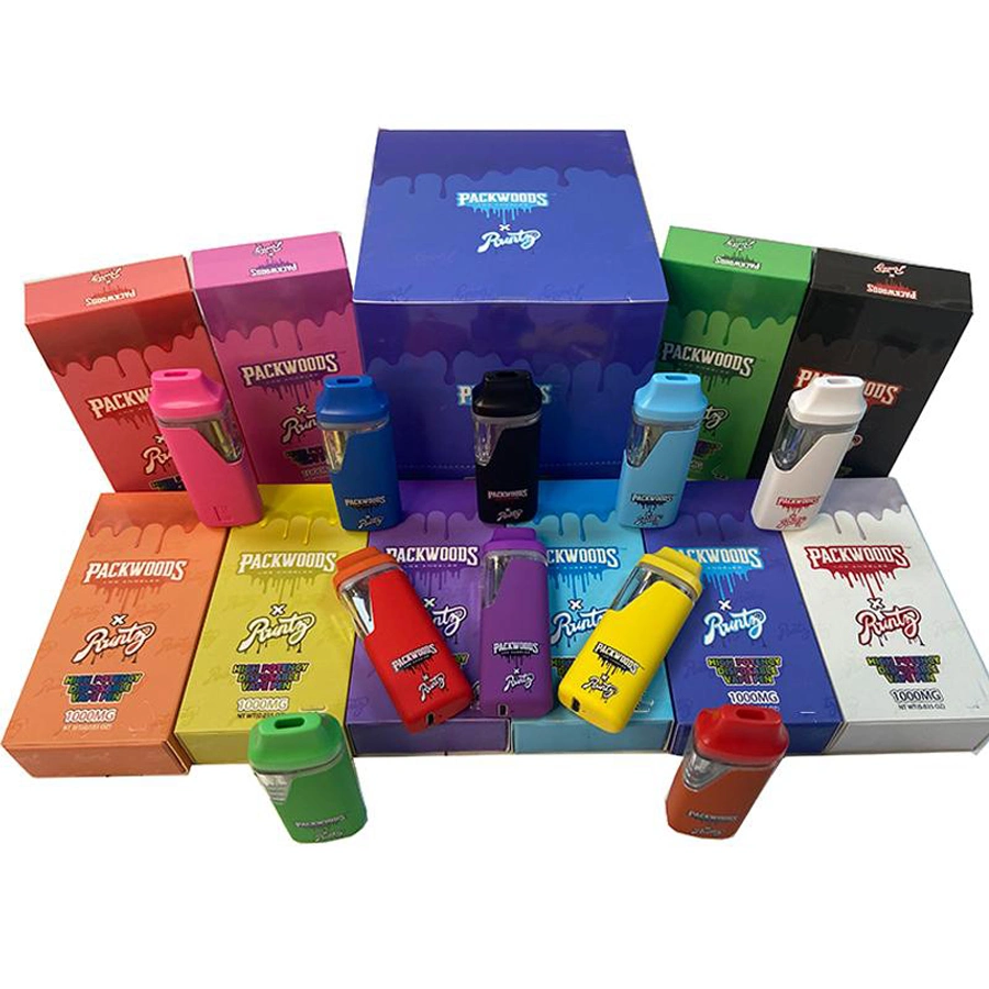 Wholesale Packwoods X Runtz Customize Vape Pen Cartridge Disposable Empty Cart