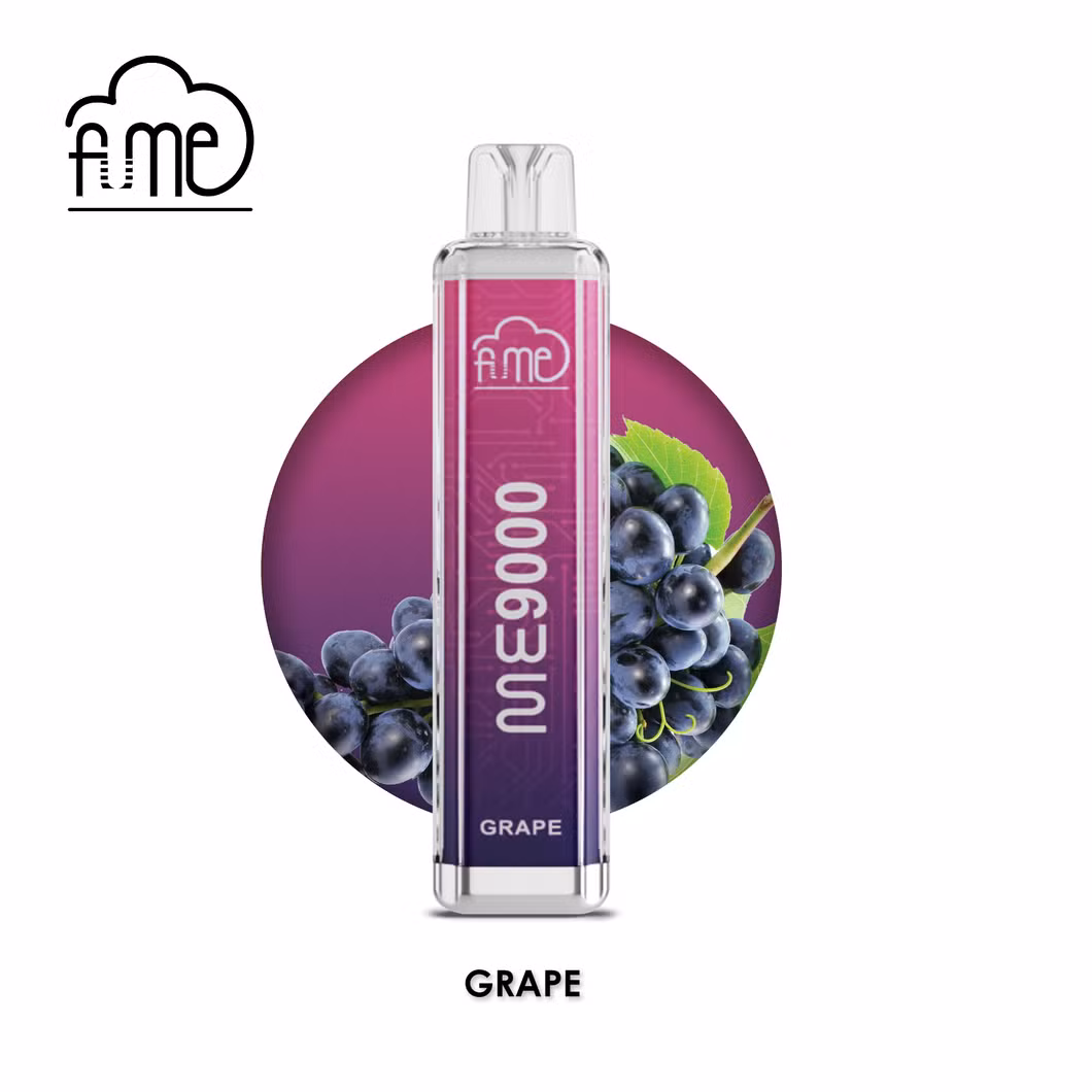 2024 Nwe Shenzhen Fume Me 9K Vape 9000puffs Rechargeable Vaping, 2%/5% Nicotine OEM Service Disposable Vaporizer