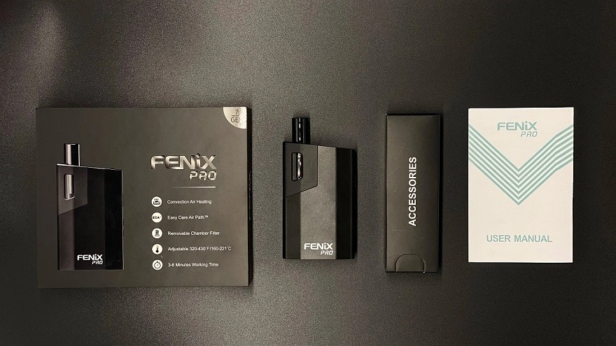 Dry Herb Smoking Vape 2300mAh Super Battery Compact Size Portable Vape Fenix PRO Herbal Vaporizer