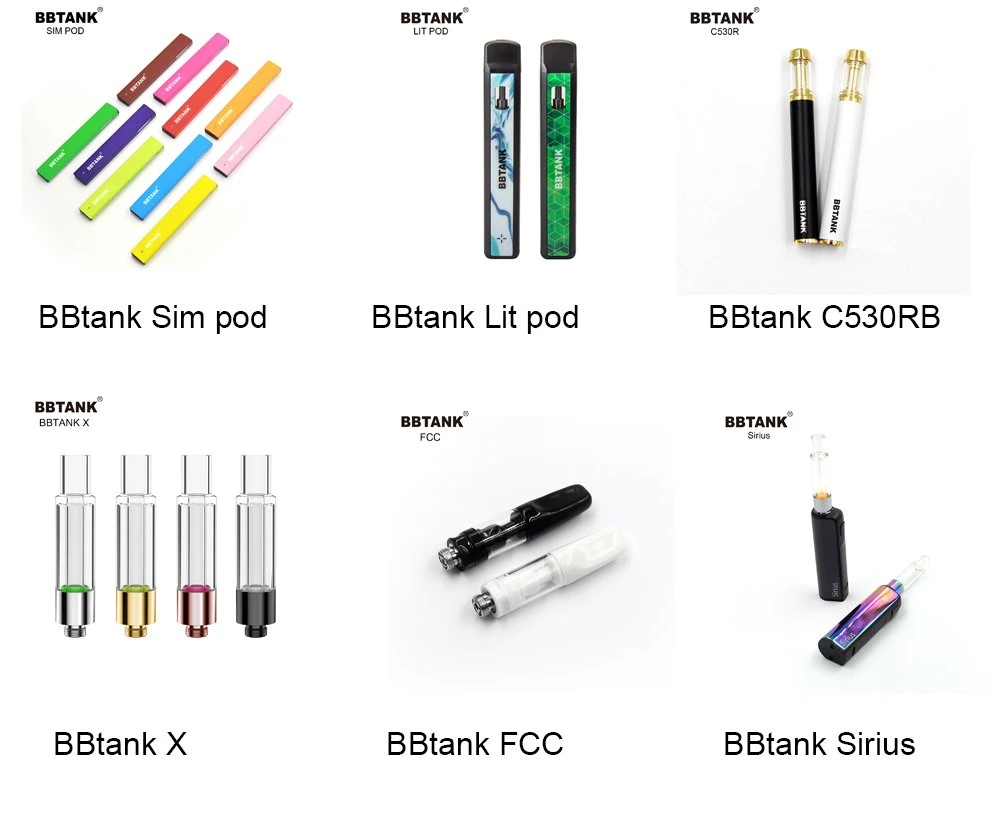 USA Bbtank Wholesale 1 G Lux Thick Oil Postless Disposable Vape Pen