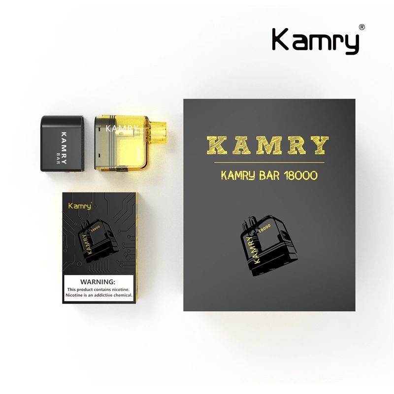 Kamry Bar Wholesale Vapes E-Cigarette 18000 Puff 10ml Pod Capacity Elf/Bar Empty Vape Refillable/ Disposable Vaporizer