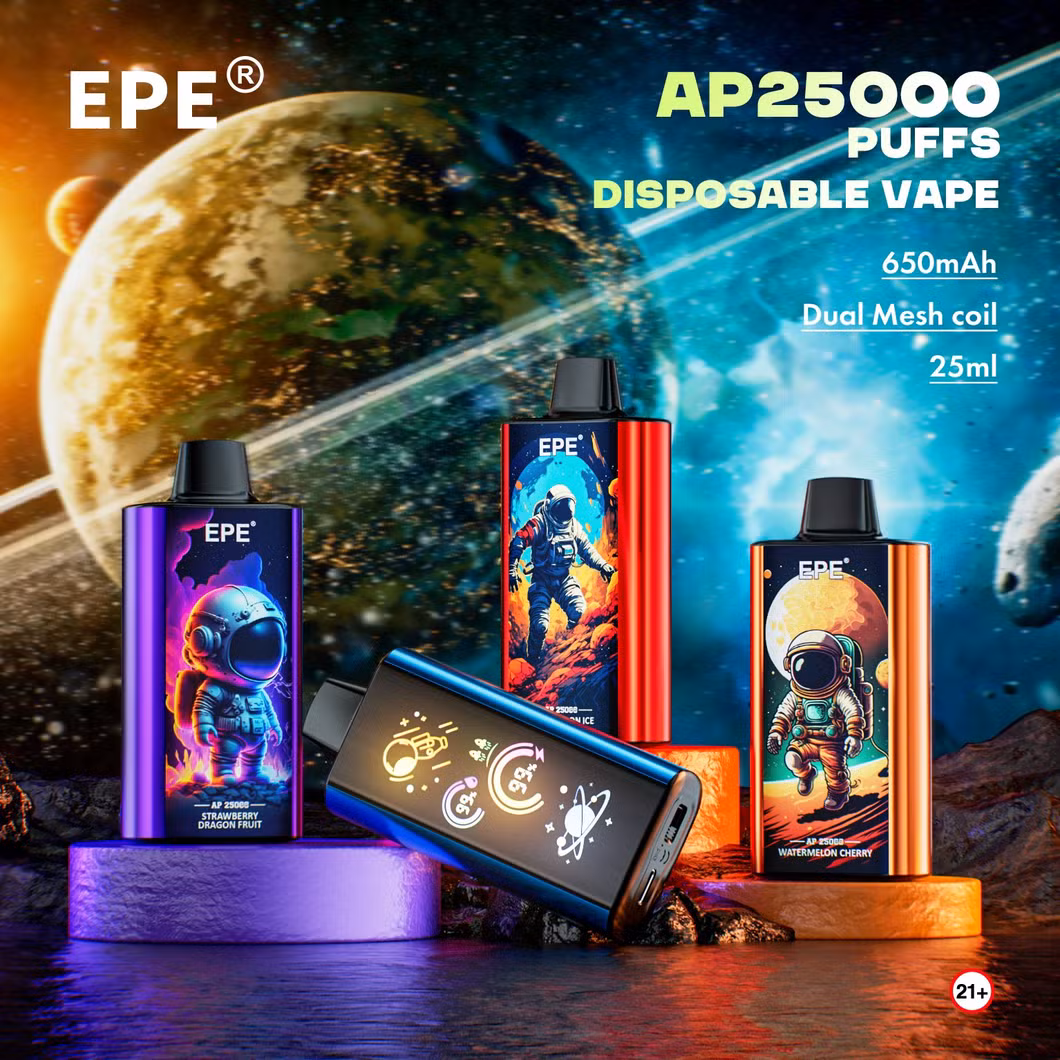 EPE Ap 25000 Puff Bounce Bood Cube Mesh08 Vookbar 30K Full Screen Disposable Vape