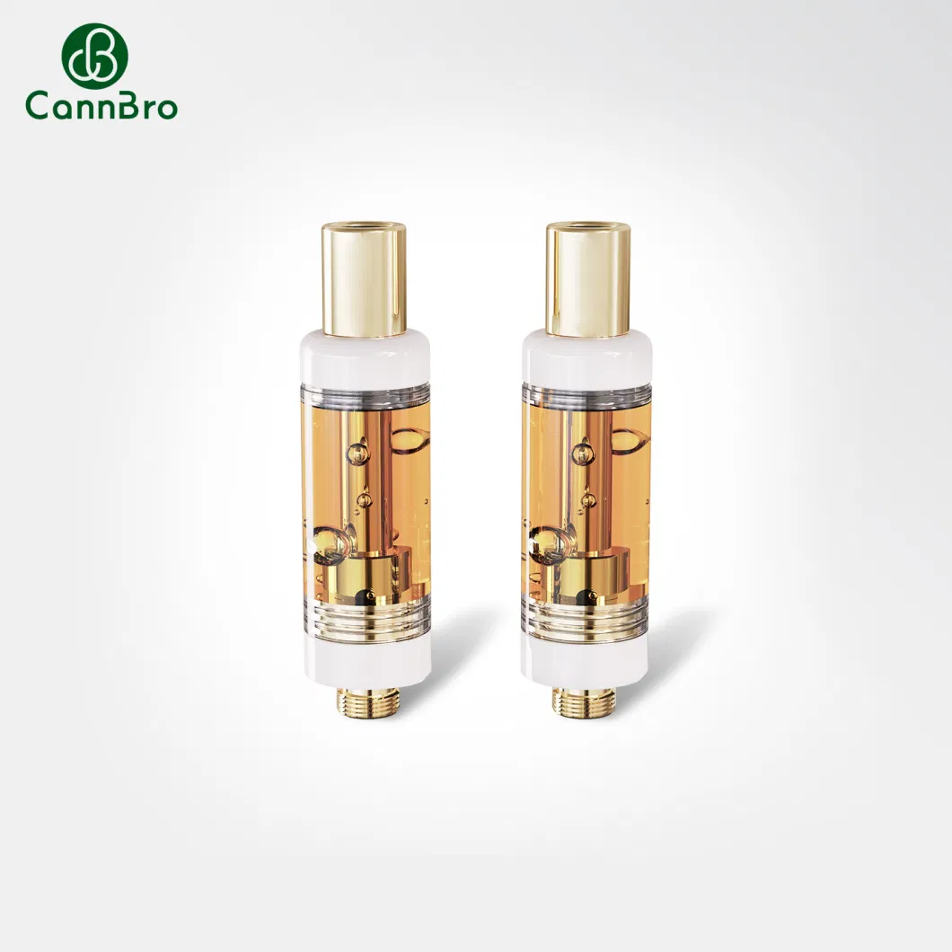 Hottest 1ml Tank Gold Tip Ceramic Coil Disposable California Honey Vape Cartridge