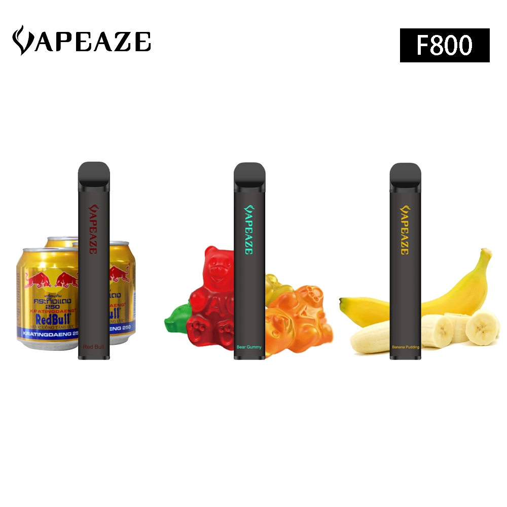 Vapeaze Wholesale Disposable Electronic Cigarette 0% Nicotine 600 800 Puff Elf Vape Bar