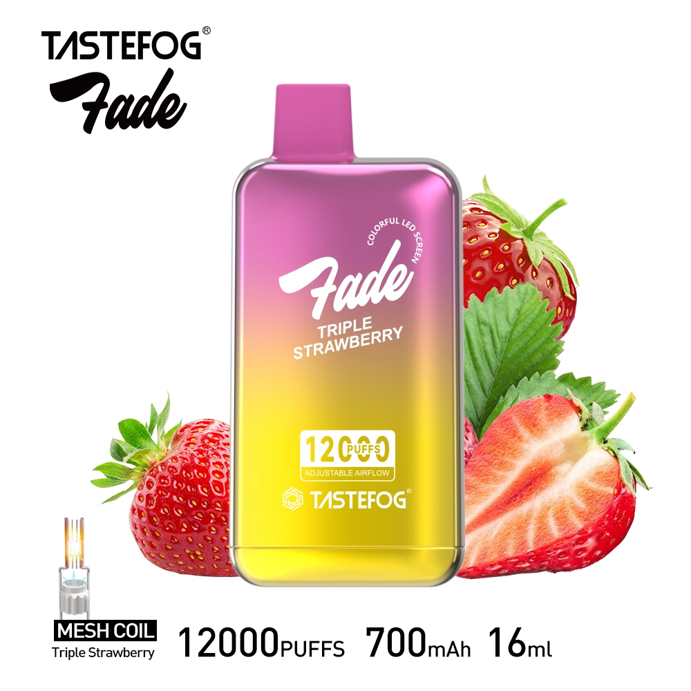 Tastefog Fade 12000 Puffs Disposable Vape Airflow Randm Vape with Screen