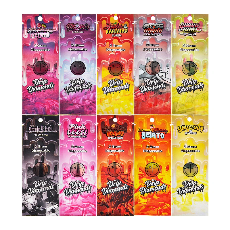 Drip Diamonds Extracts 2ml 20 Flavors Type C Charger Wholesale Preheating Empty Device Pods Vape Pen