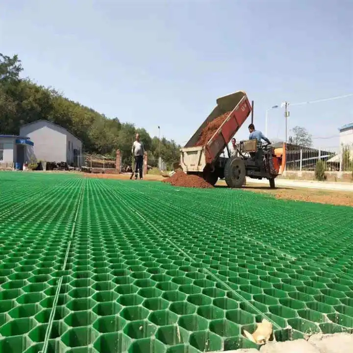 Gravel Stabilizer/Gravel Lock Grids/Plastic Gravel Grid Grass Golf Cart Paths