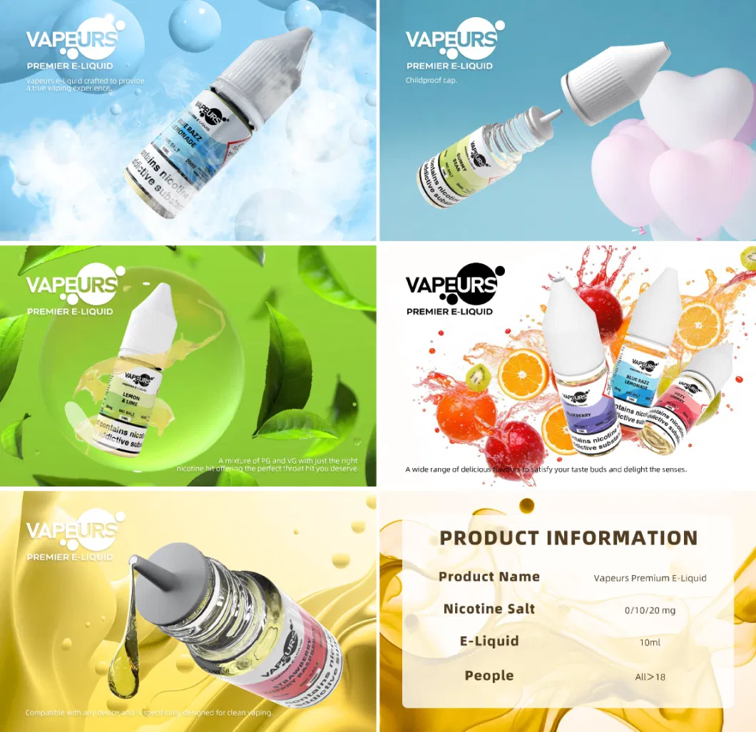 Nicotine 10ml 20ml 30ml E-Liquid UK - E Cig Liquid From Chinese Supplier Various Flavors OEM Vape Juice Eliquid