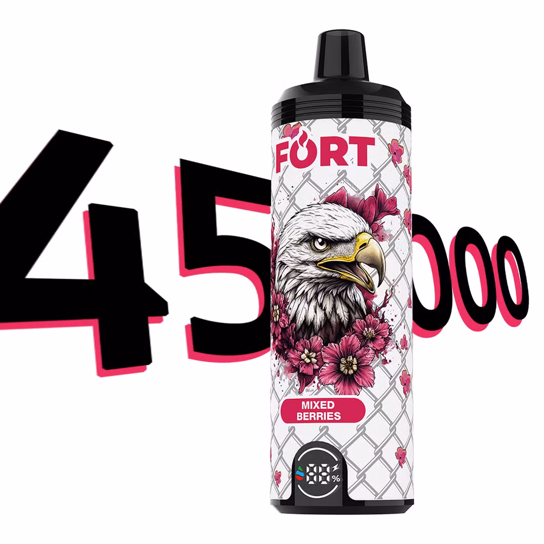 2024 Germany Wholesale Disposable Fort Shisha 45000 Puffs Electronic-Cigarette Dtl Vape Pen Shisha Flavour Hookah Vaper 45K EU E Cigarette Vapers