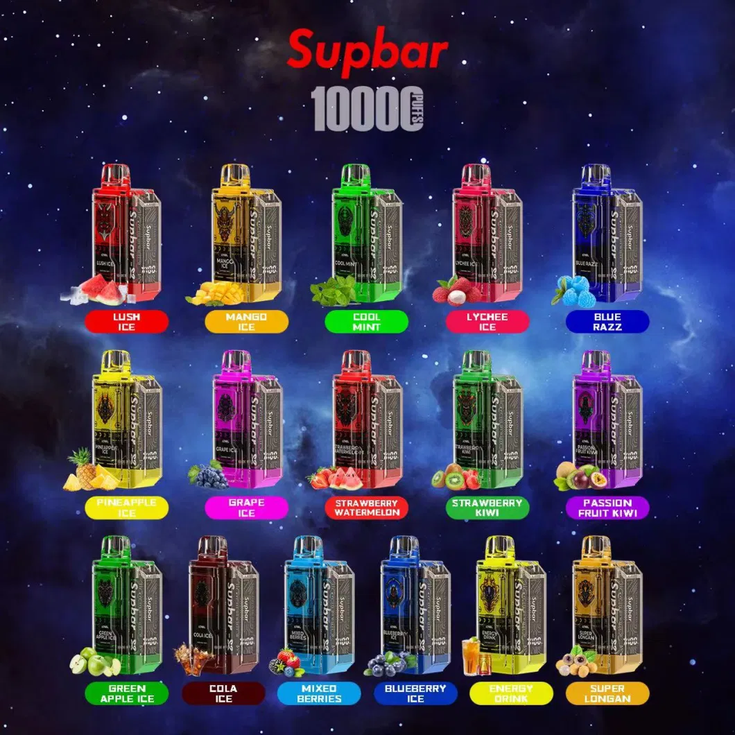 E-Cigarette Atomizer Hot Sell Factory Supbar-X 12000 Puff Disposable Vape Pen Wholesale Price