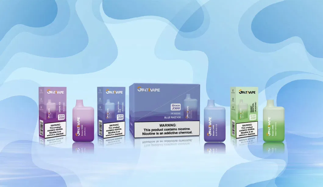 Disposable Vape Nicotine 0% 2% 3% 5% Original E Cigarette Grace 3500 Puff The Art of Vaping Vape