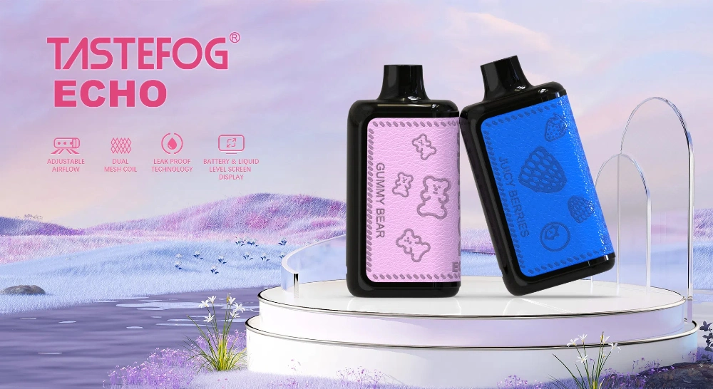 High Quality Tastefog Echo Rechargeable 12000 Puffs Disposable Vaping Box Mod E Cig