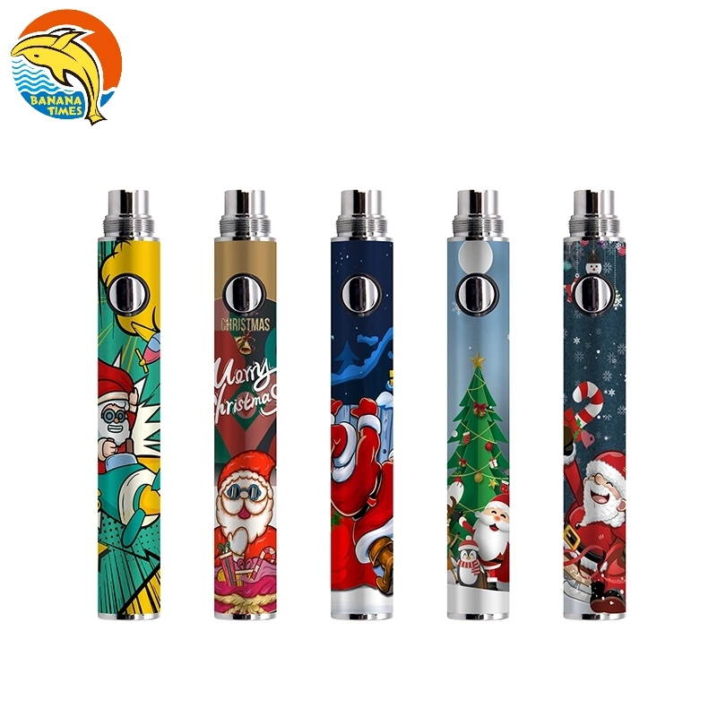 OEM Logo Rechargeable 510 Thread Vaporizer Battery Preheat 650mAh Vape Pen Battery