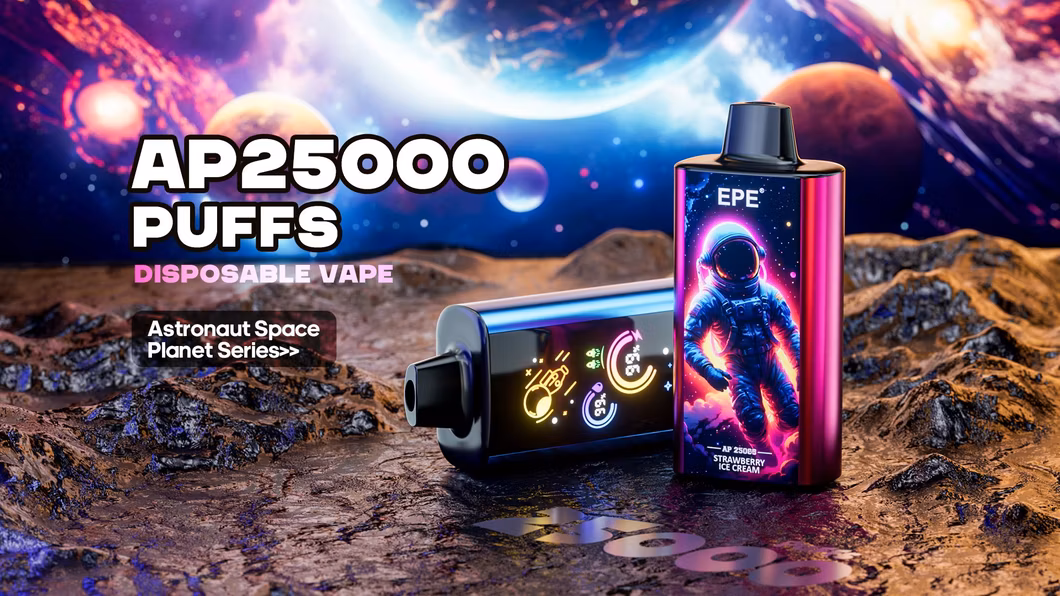 EPE Ap 25000 Puff Bounce Bood Cube Mesh08 Vookbar 30K Full Screen Disposable Vape