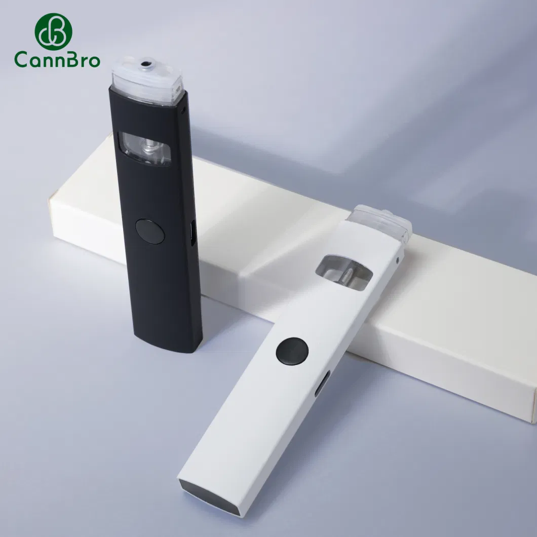 Type-C Cannbro Factory Wholesale I Vape Pen White Label E-Cigarette Rechargeable 510 Battery 1ml 2ml 510 Full Ceramic Cartridge Live Resin Empty Disposable Vape