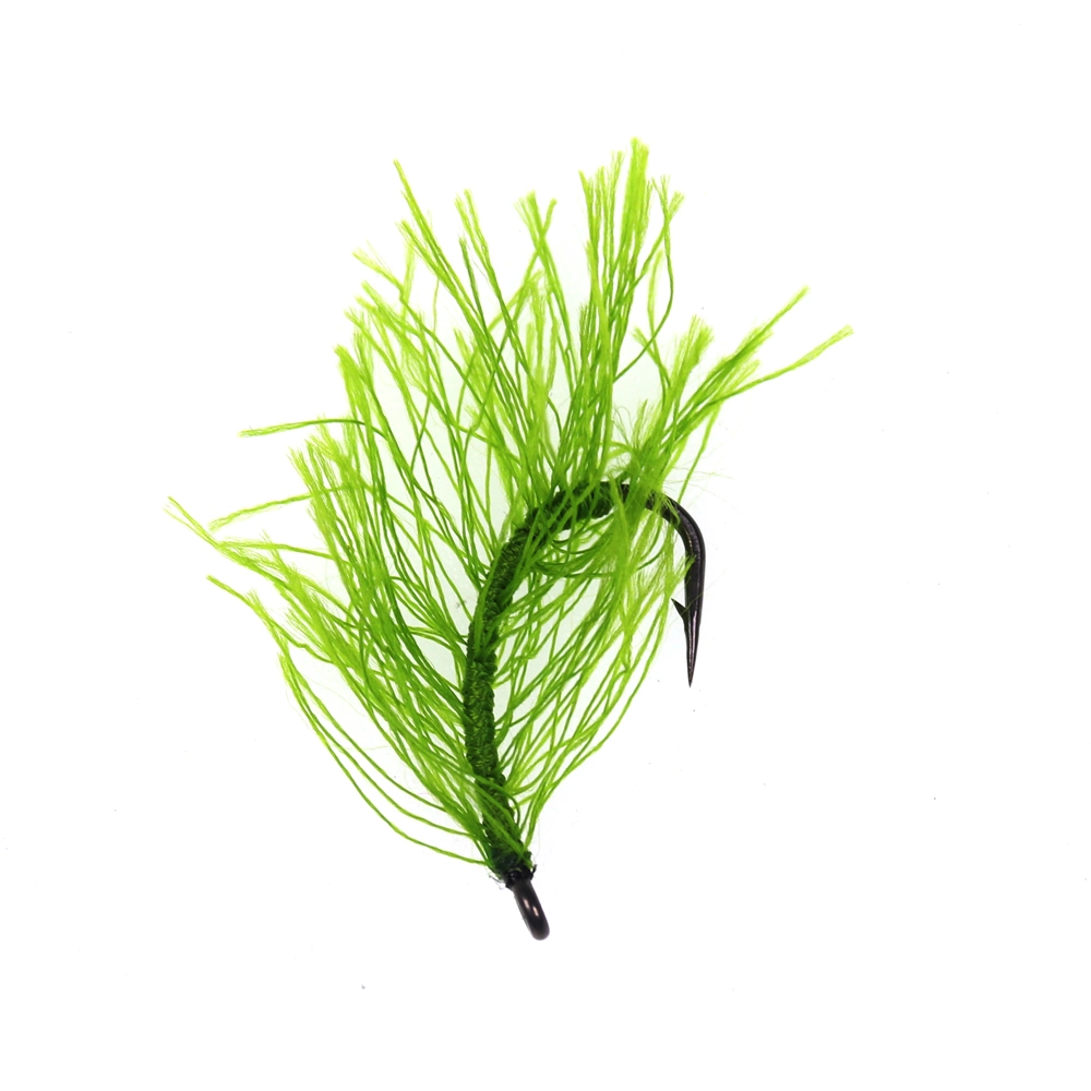 Camouflage Carp Fishing Hook Water Grass Moss Carp Hook Pop up Rig Bait Hooks Telflons Coated 2 4 6 8