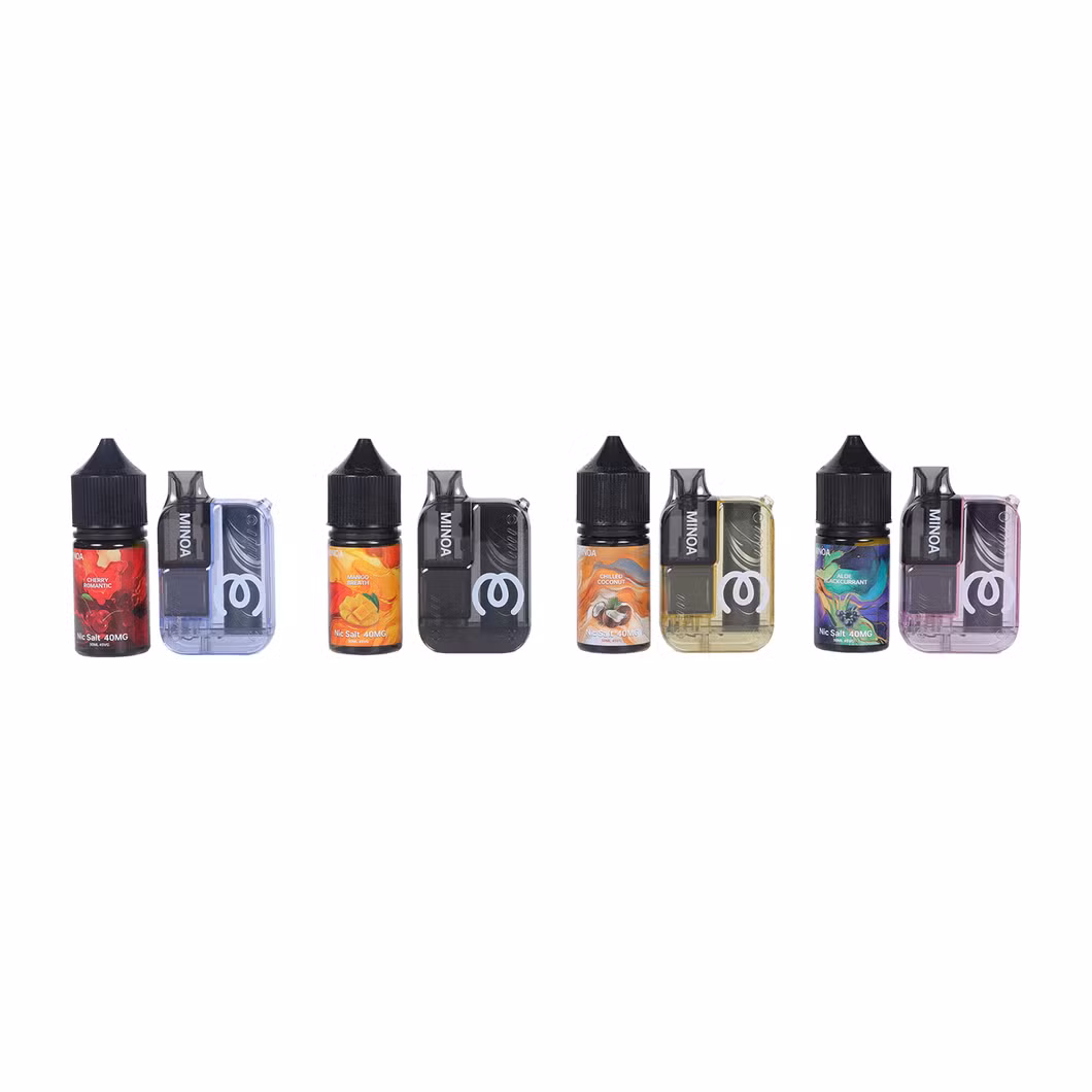 2025 European Minoa Vape Wholesale China New Price Fruit Passion E Shisha Hookah Eliquid Gum