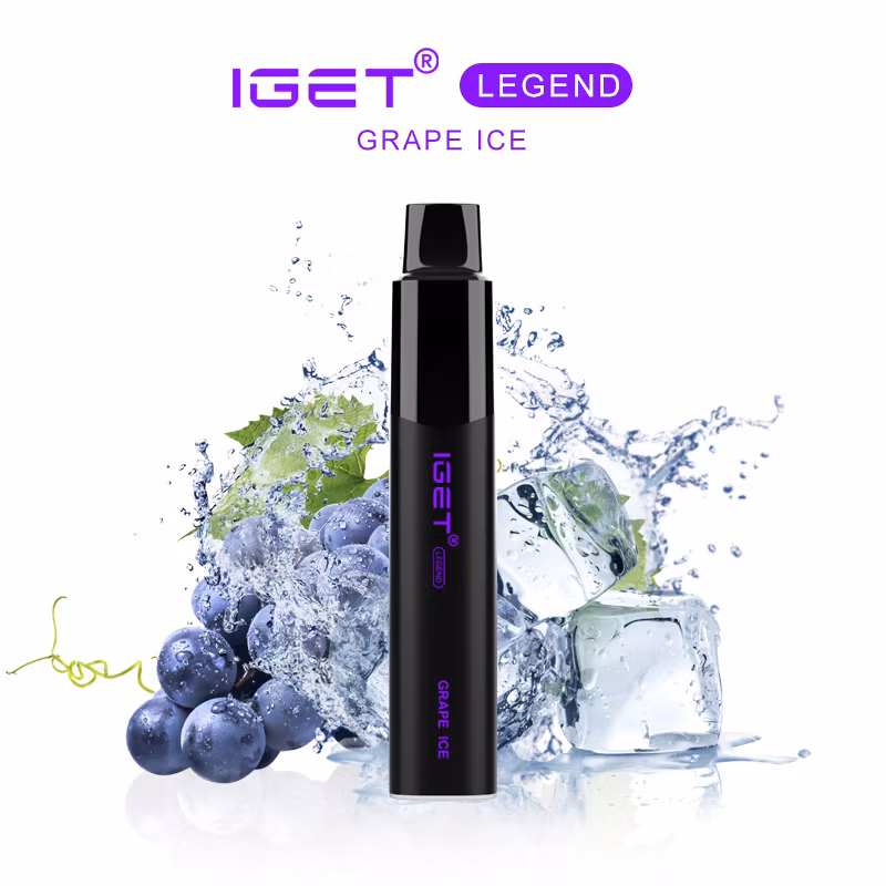 Iget Legend 4000 Puff Disposable Vape E Cigarette Vaping Wholesale Vape Electronic Cigarette Wholesale Iget Bar