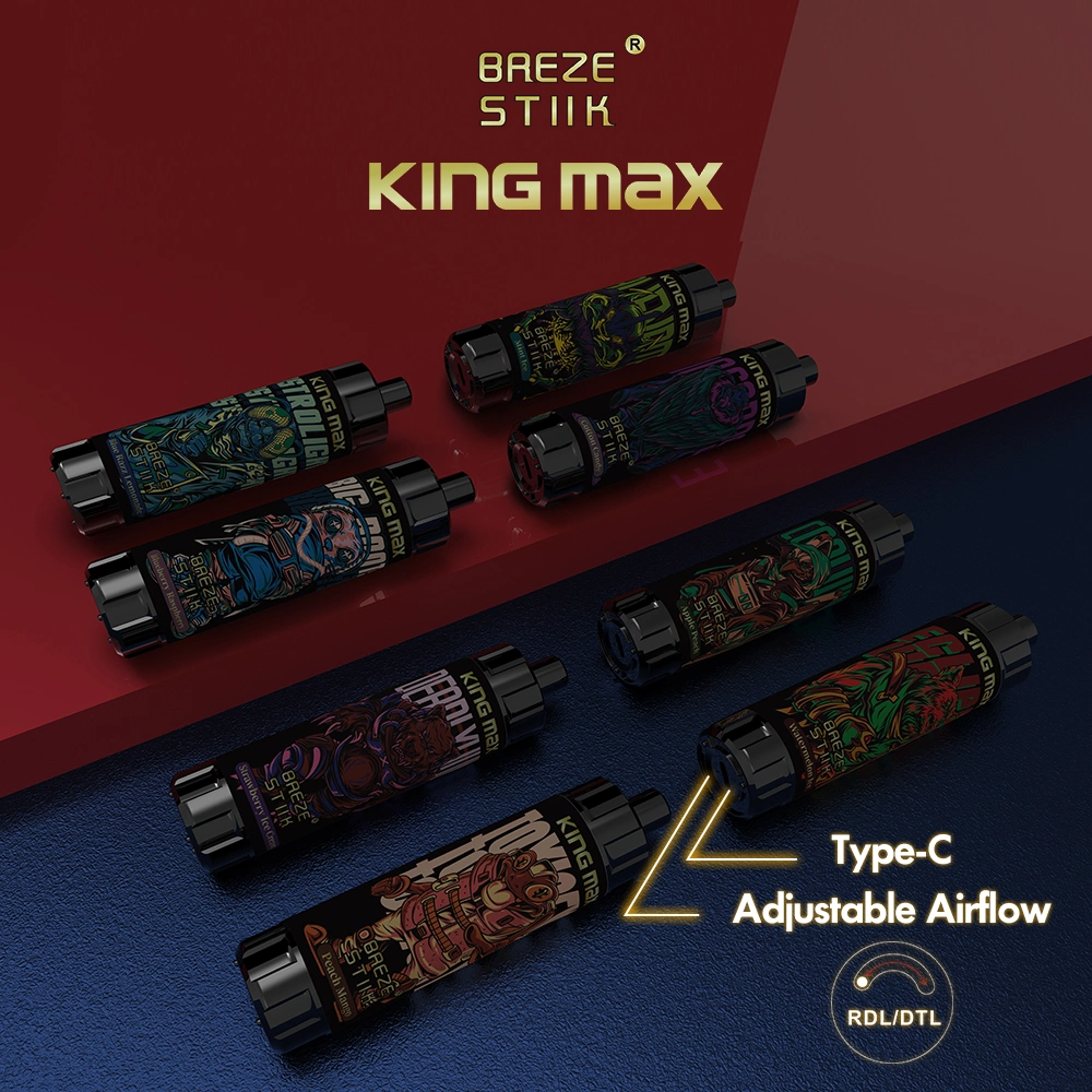 Smoke Factory Wholesale Breze Stiik King Max Disposable Vape Pen Kit 10000 Puff 20ml E Liquid E Cigarette Wape Puffbar Vape Electronic Cigarettes to Israel