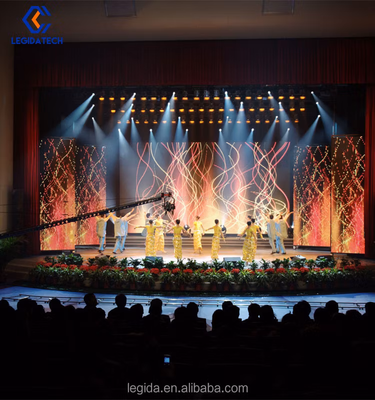 Legidatech LED Front Rear Maintenance Never Go Black Outdoor LED Display P3 Indoor Rental Screen